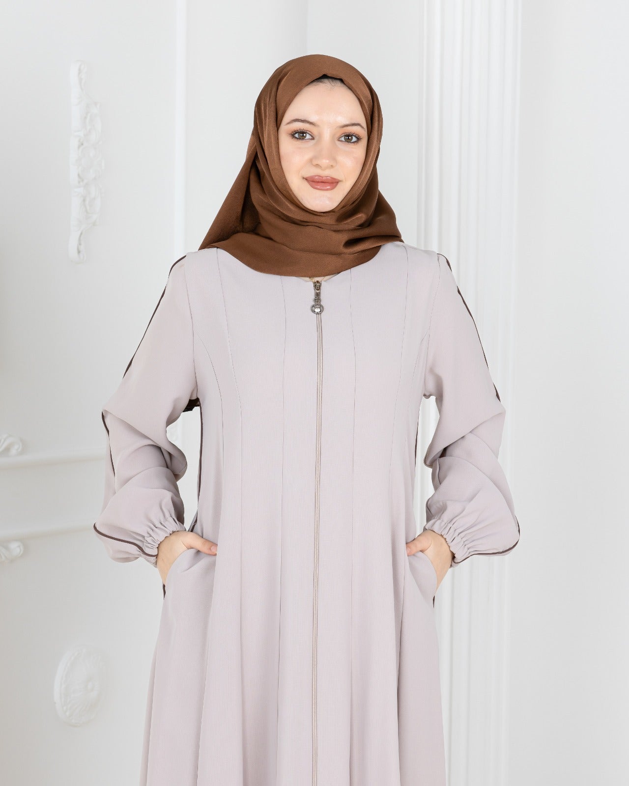 Pleated Abaya