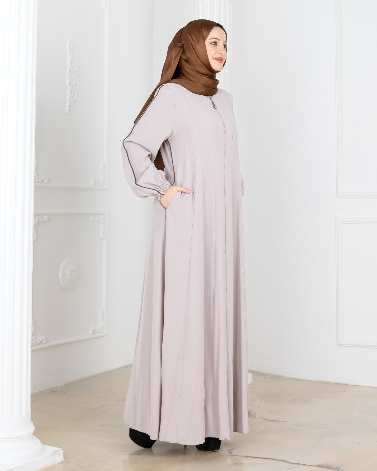 Pleated Abaya