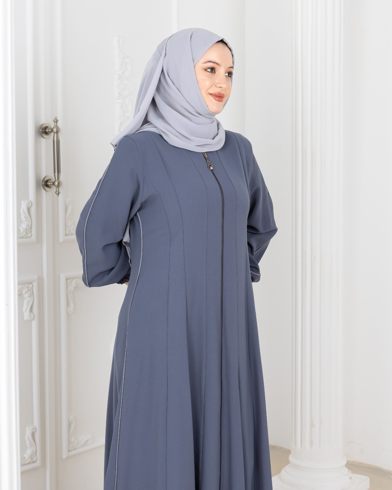 Pleated Abaya