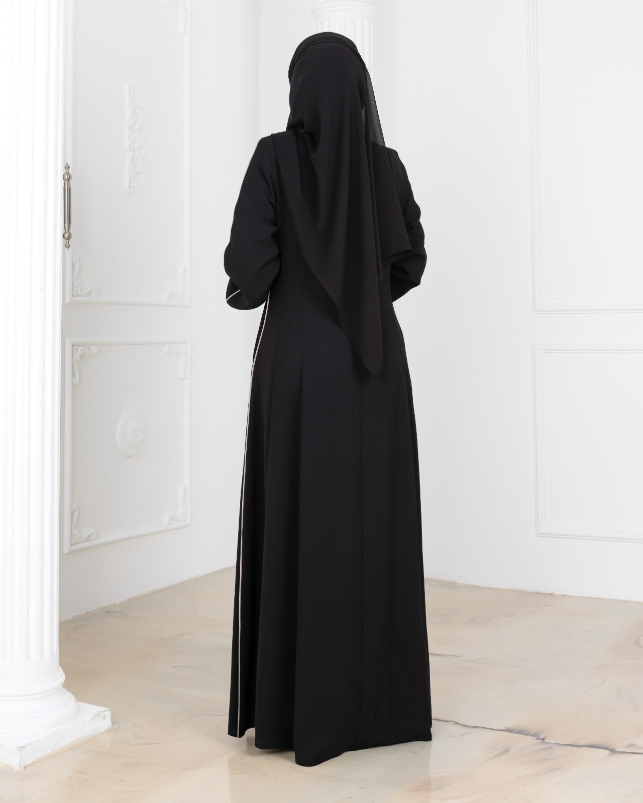 Pleated Abaya