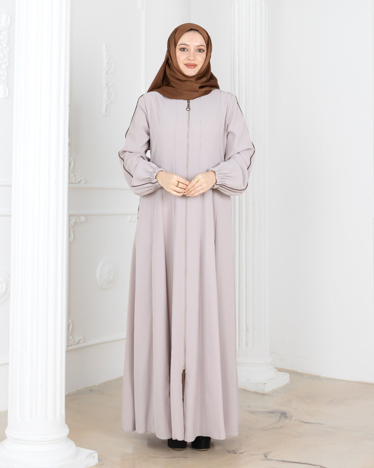 Pleated Abaya