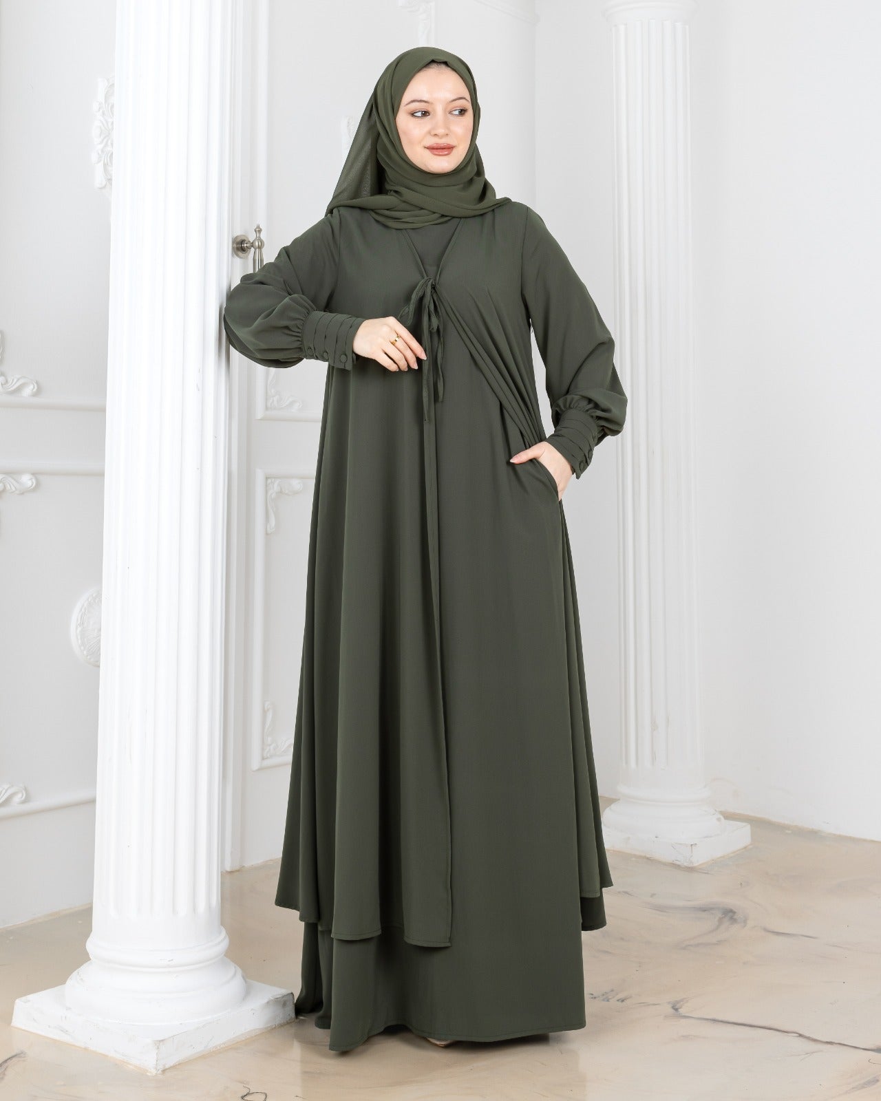 Bow Tie Abaya