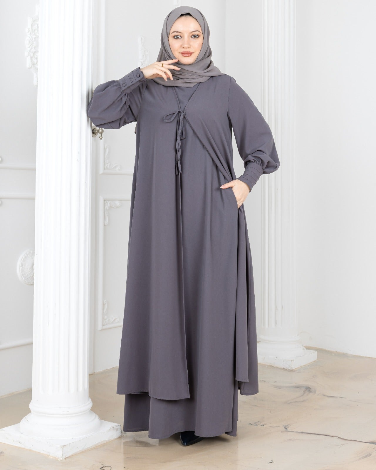 Bow Tie Abaya