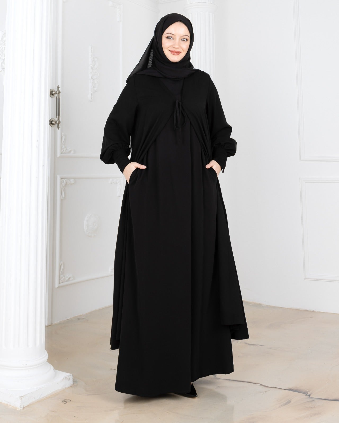 Bow Tie Abaya