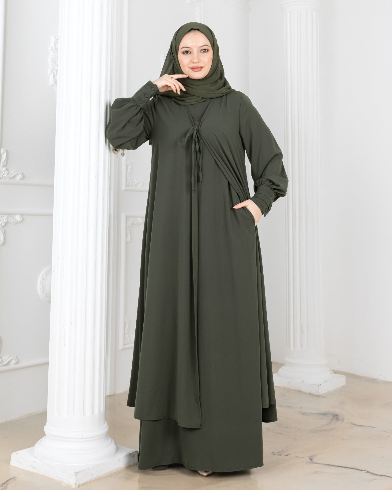 Bow Tie Abaya