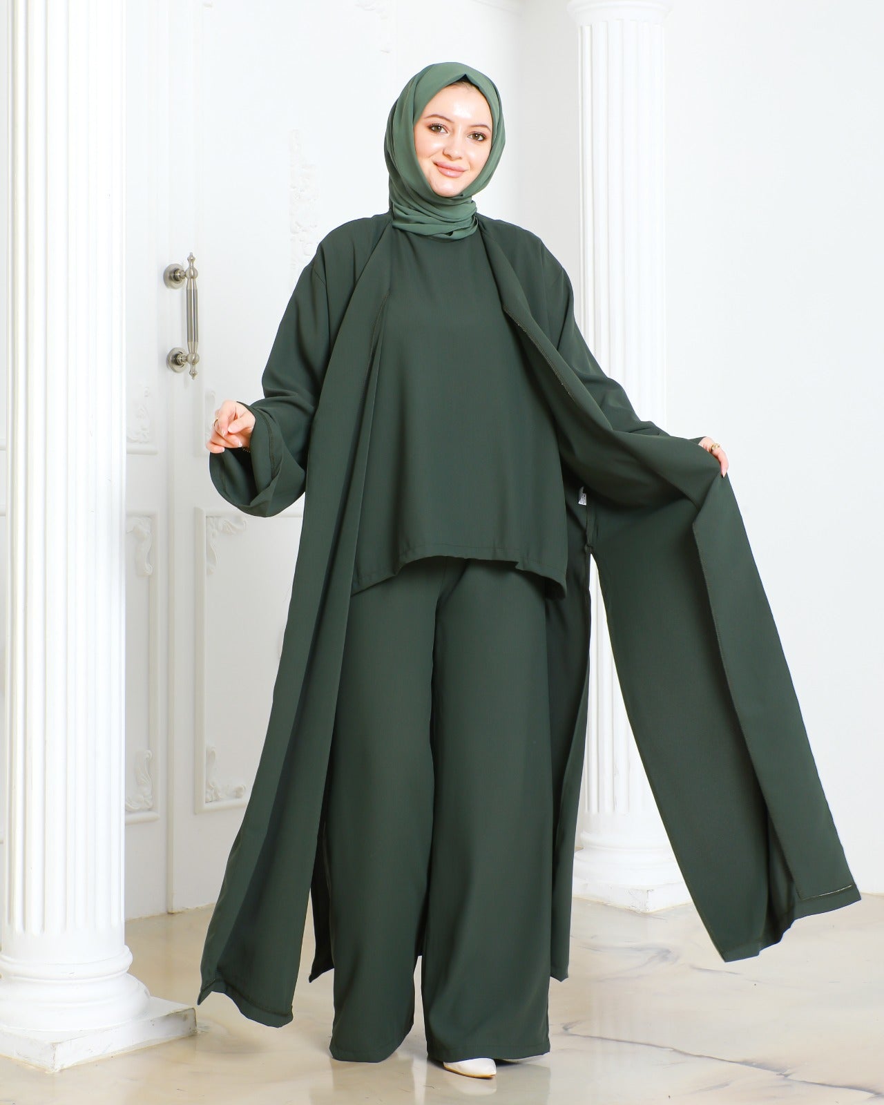 Cape 3pcs Co-ord