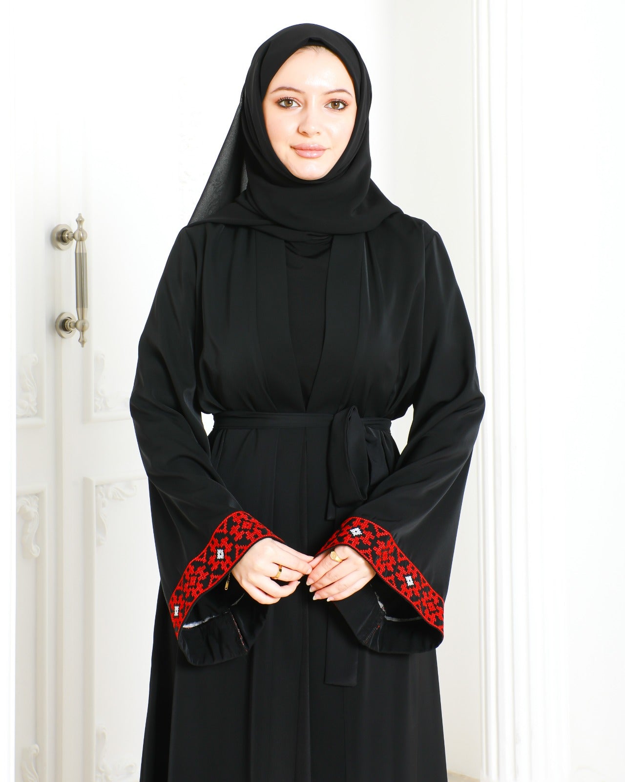 Freedom Abaya (Cross stitching)