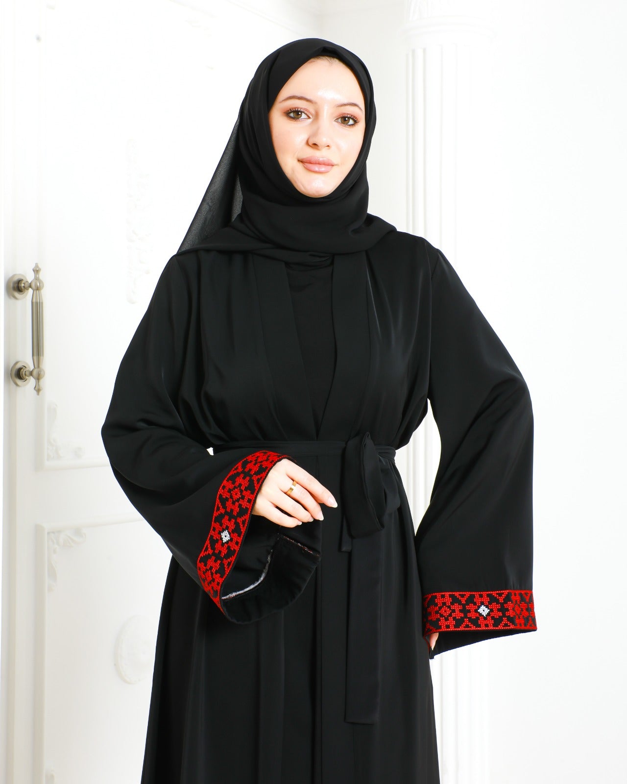 Freedom Abaya (Cross stitching)