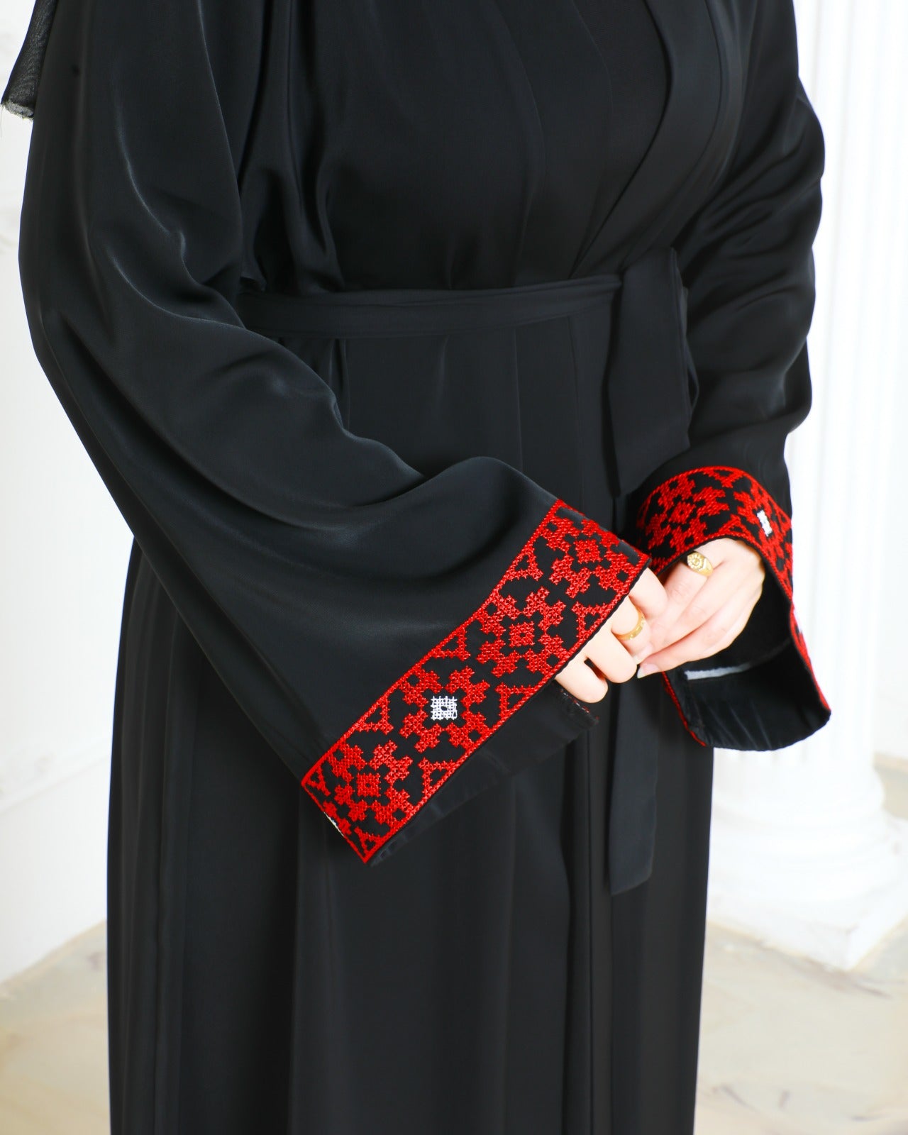 Freedom Abaya (Cross stitching)