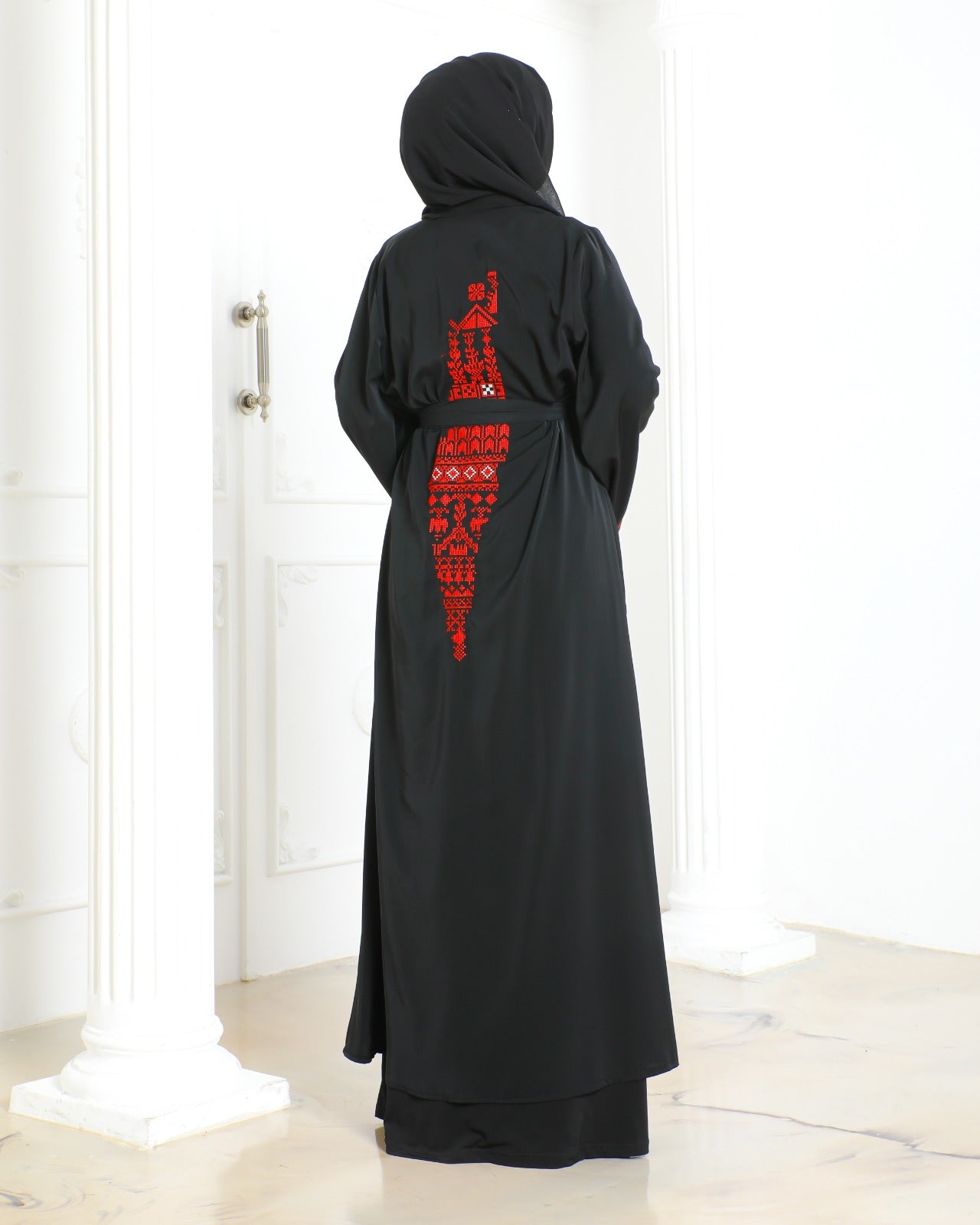 Freedom Abaya (Cross stitching)