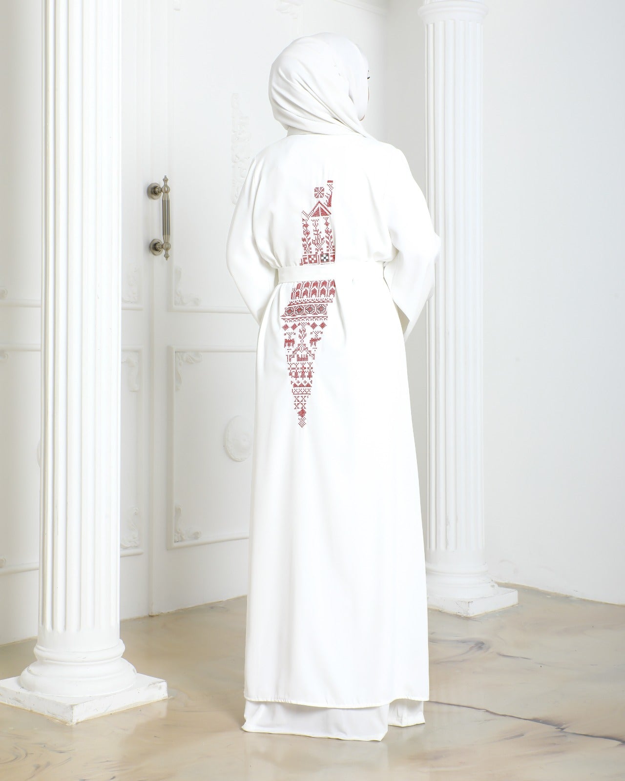 Freedom Abaya (Cross stitching)