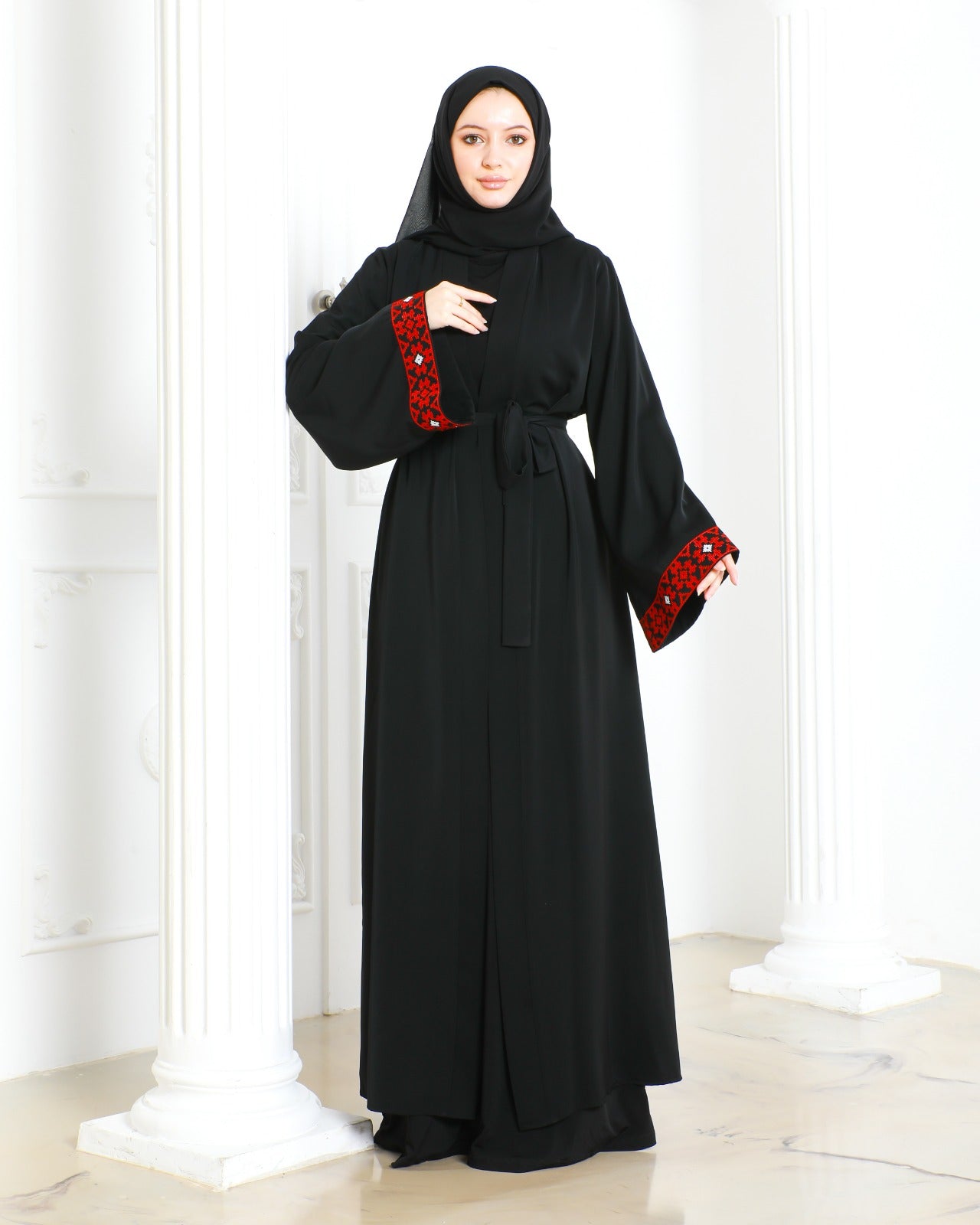 Freedom Abaya (Cross stitching)