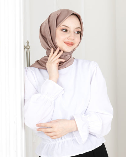 Patterned Square Hijab