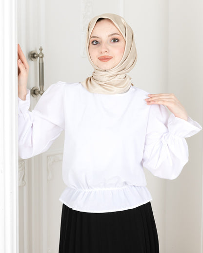 Patterned Square Hijab