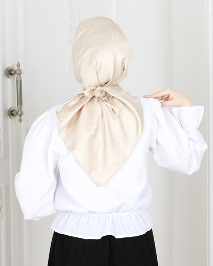 Patterned Square Hijab