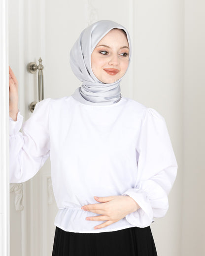 Patterned Square Hijab