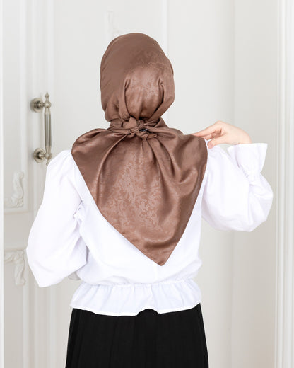 Patterned Square Hijab