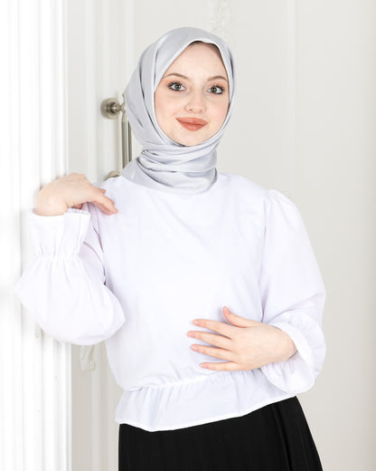 Patterned Square Hijab