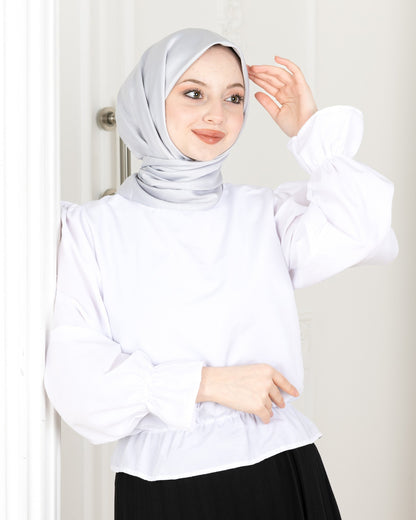 Patterned Square Hijab