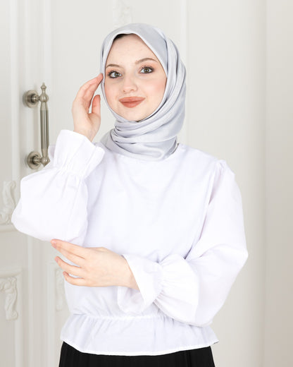 Patterned Square Hijab