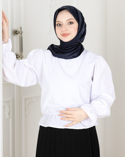 Patterned Square Hijab