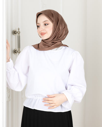 Patterned Square Hijab