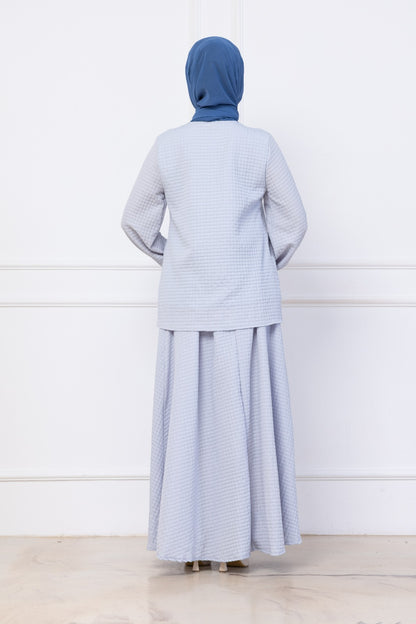 Light Stone Skirt co-ord