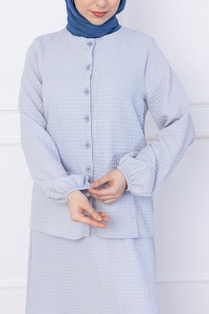 Light Stone Skirt co-ord