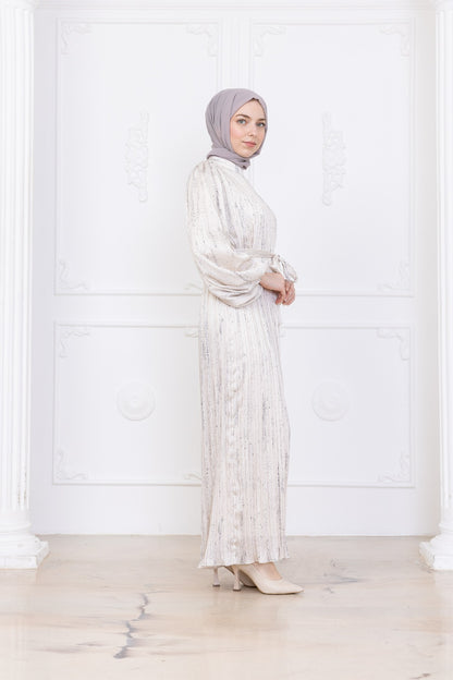 Silk Pleat Dress