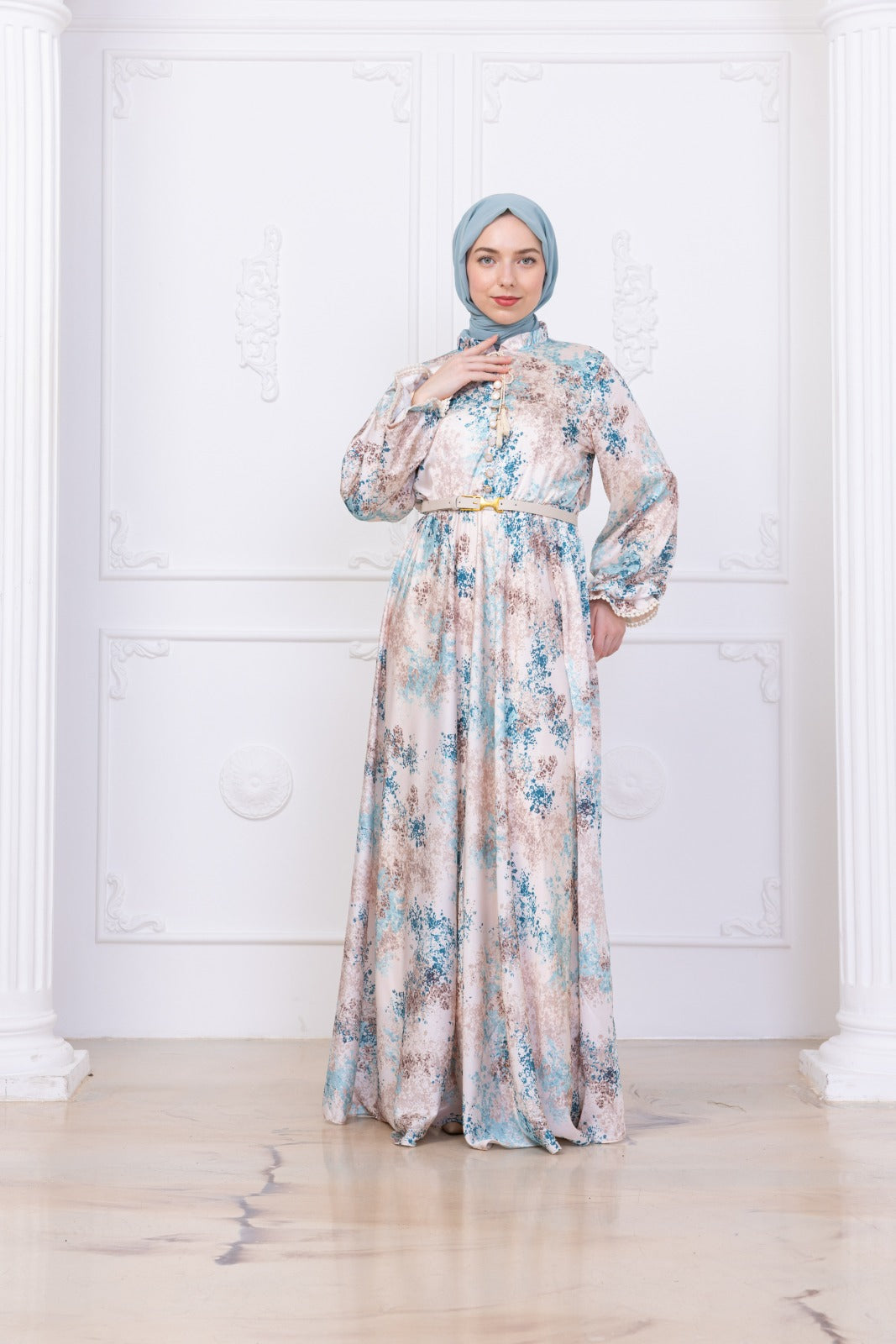 Blossom Satin Dress
