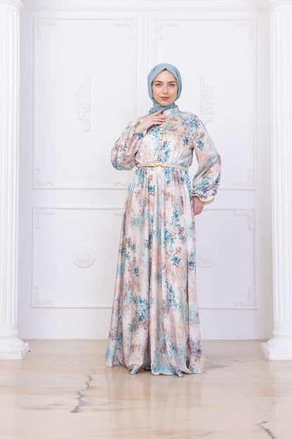 Blossom Satin Dress