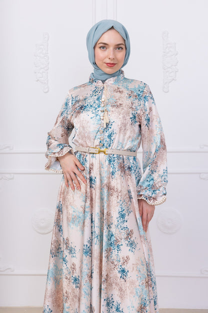 Blossom Satin Dress