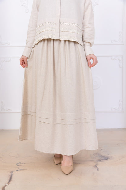 Beachy Maxi Skirt set