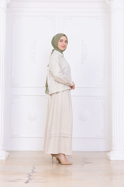 Beachy Maxi Skirt set