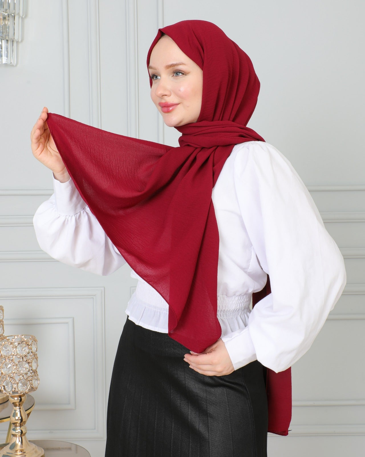 Crinkle Chiffon Hijab