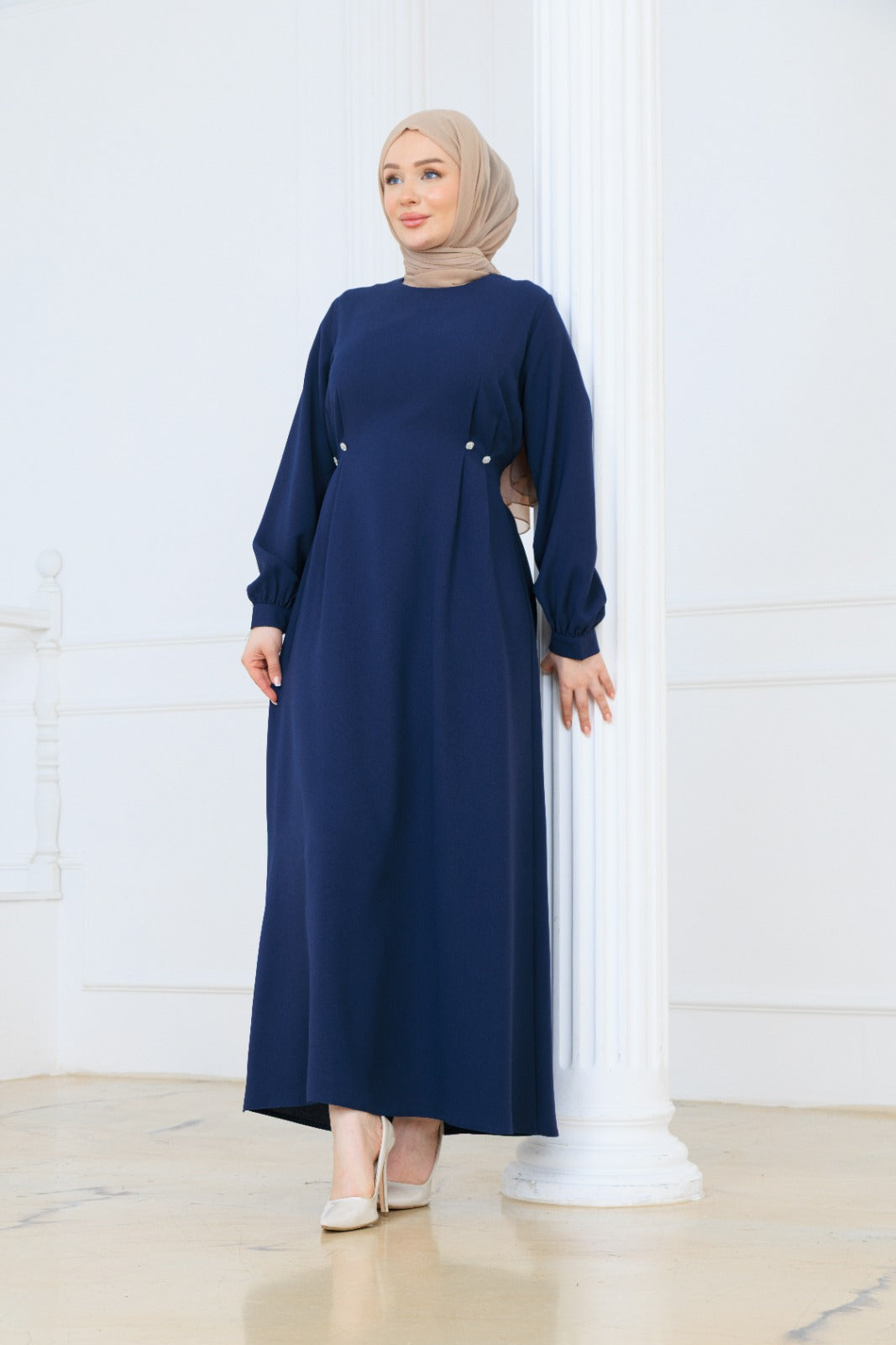 Diamond Pleats dress