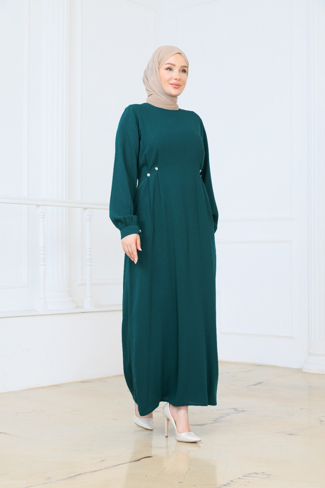 Diamond Pleats dress