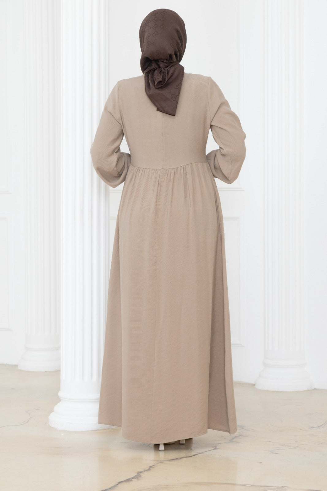 Covered Button Dress