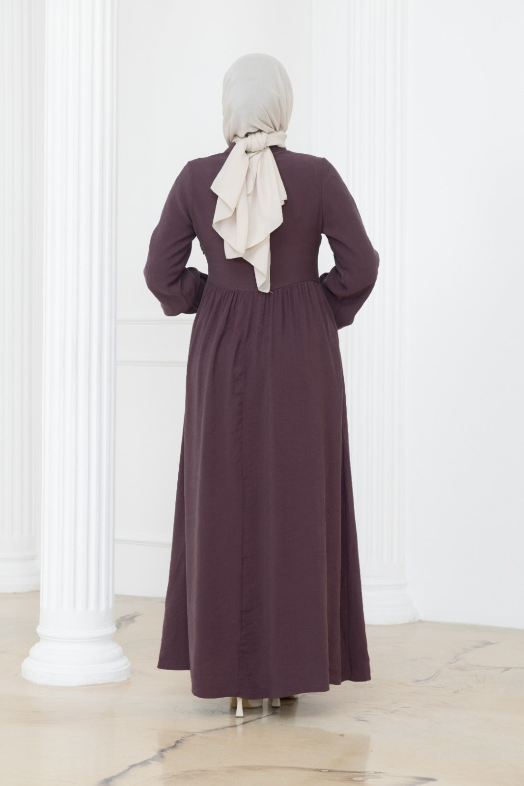 Covered Button Dress