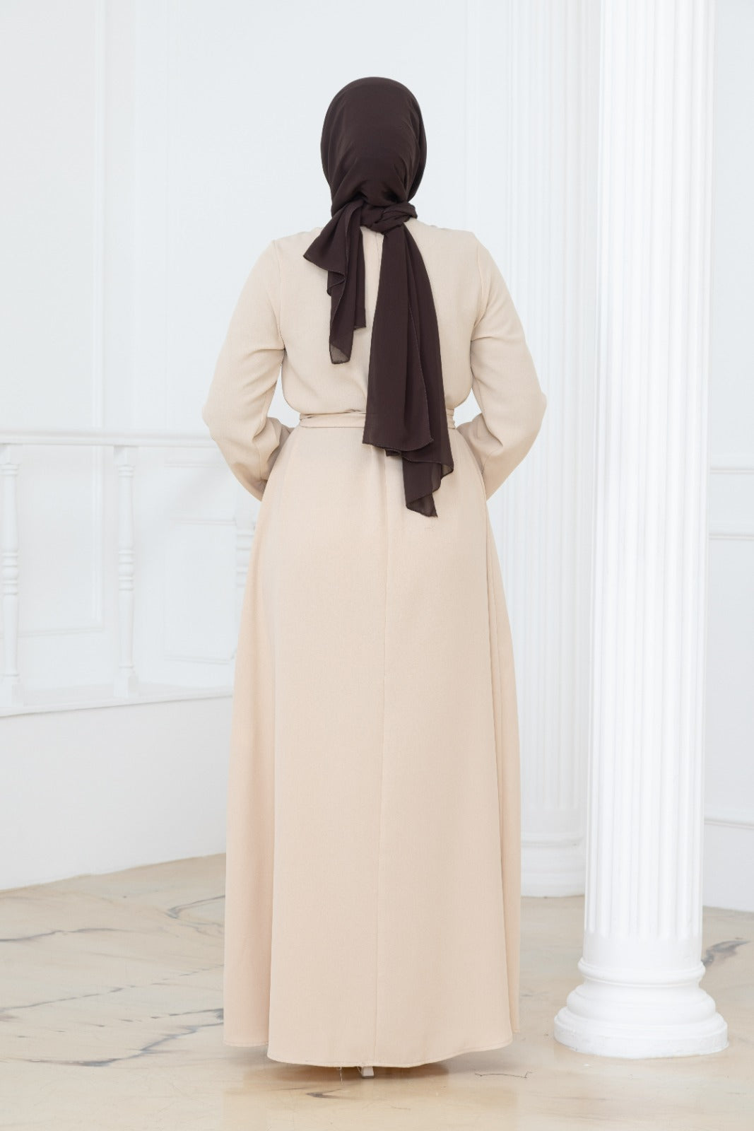 Chest Pleat Dress