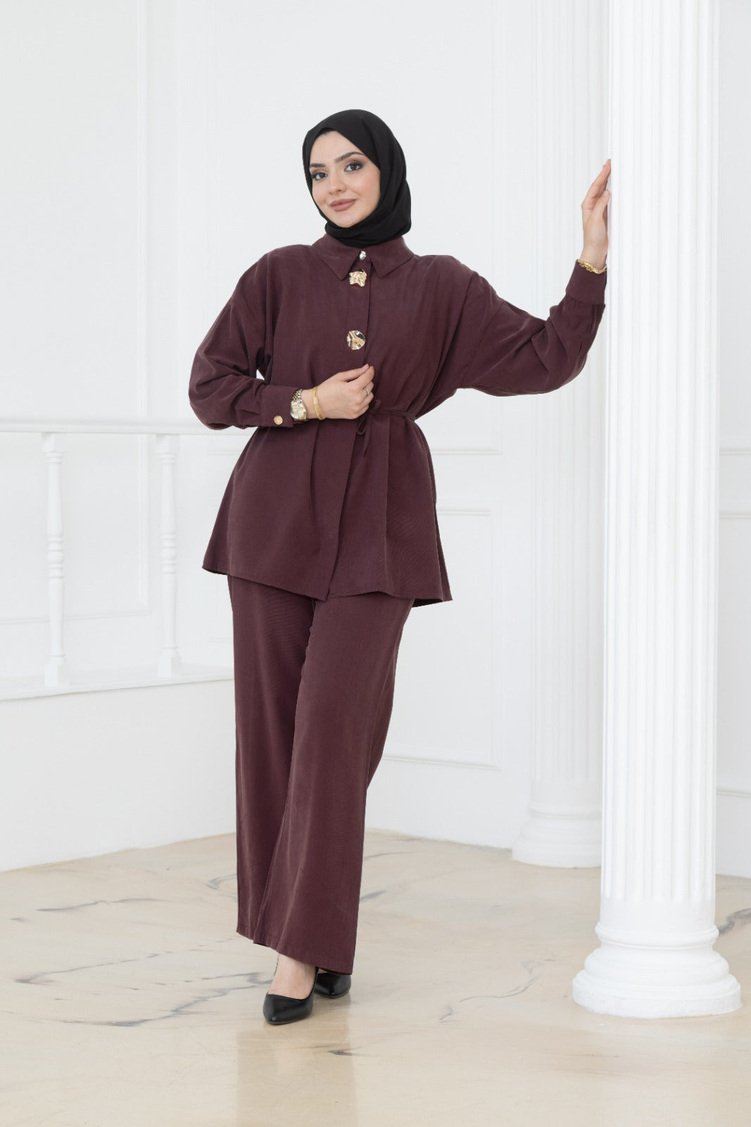 Gold Shell Co Ord