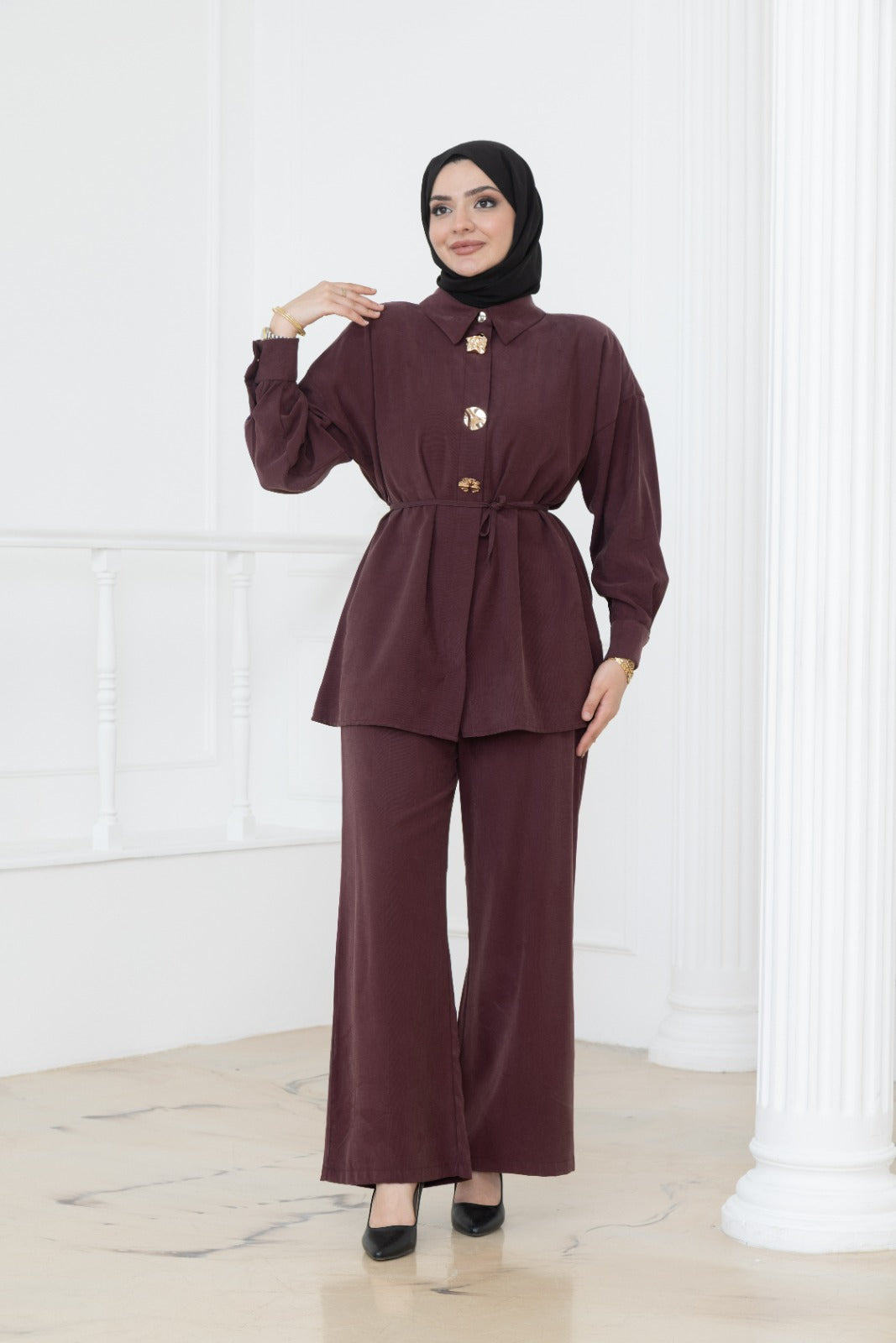 Gold Shell Co Ord