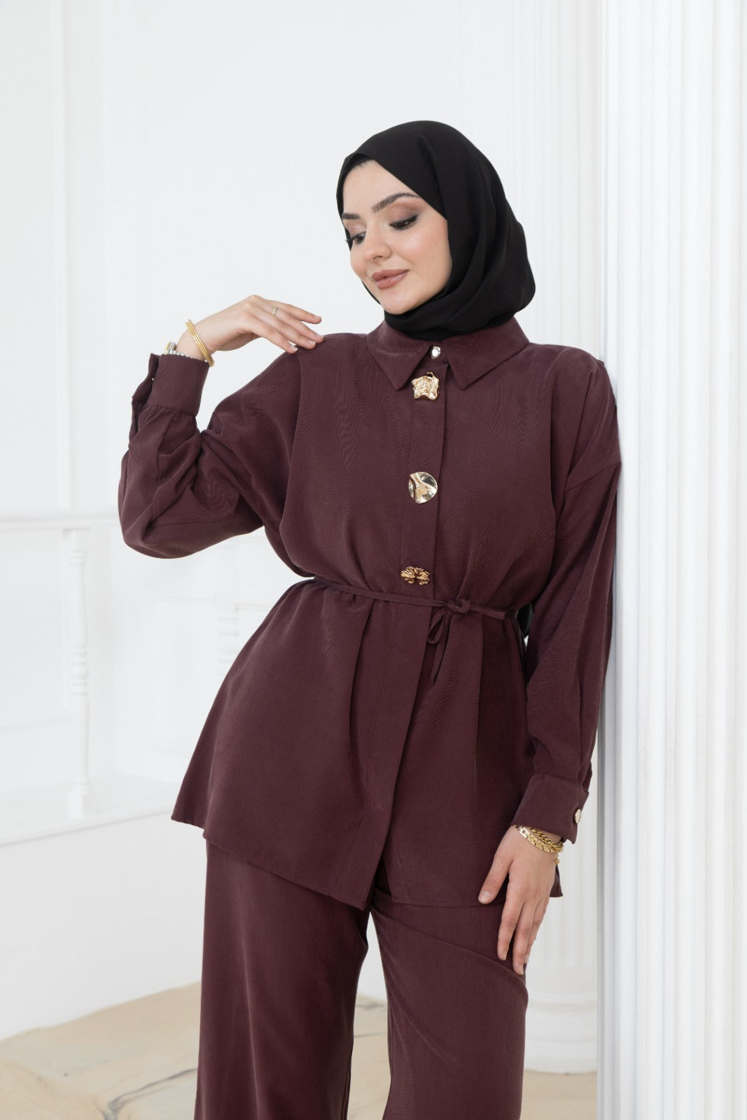 Gold Shell Co Ord
