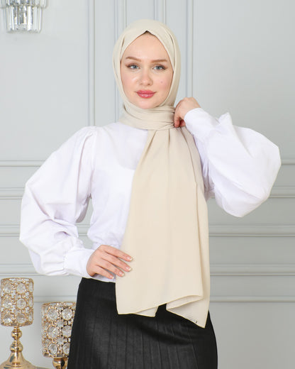 Crinkle Chiffon Hijab